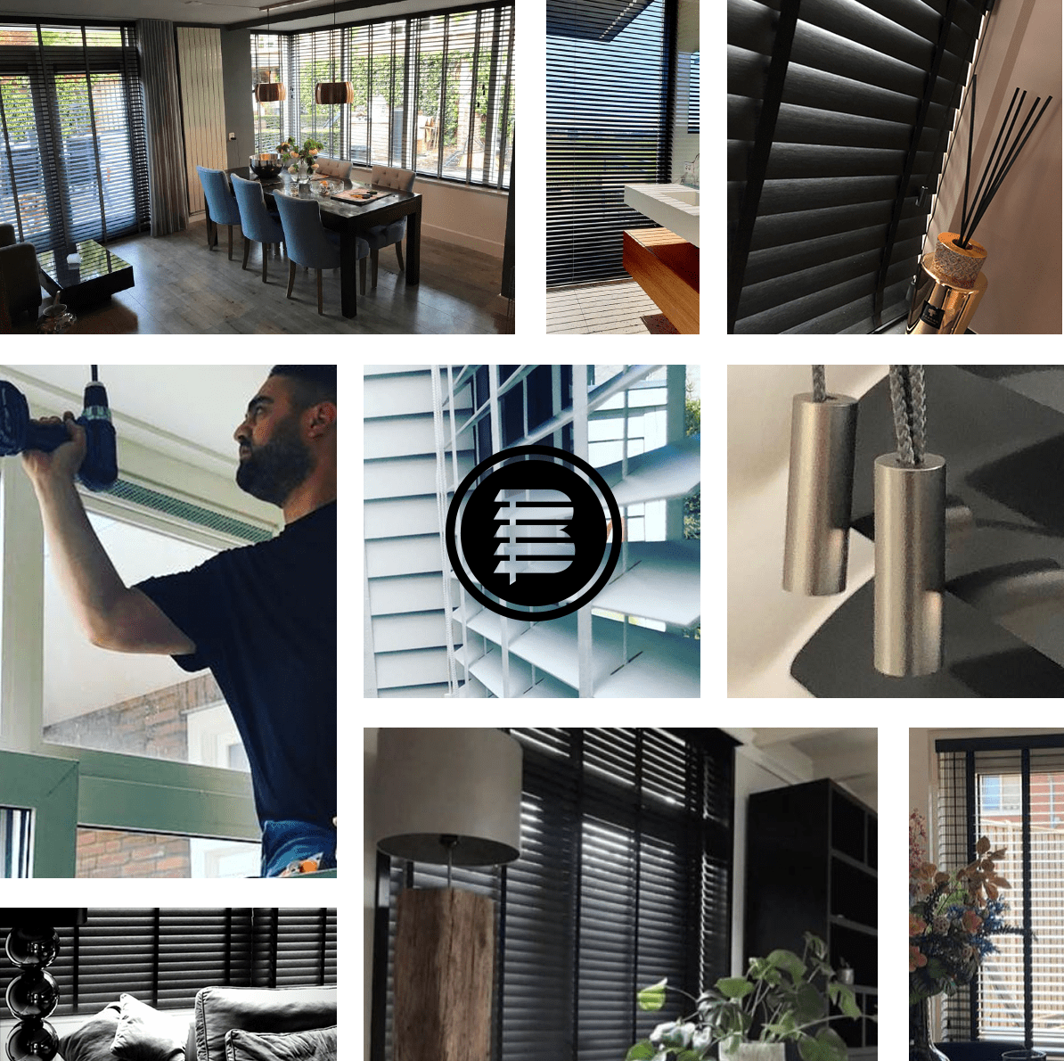 Black Blinds Exclusive Stijlvol Wonen Fotocollage